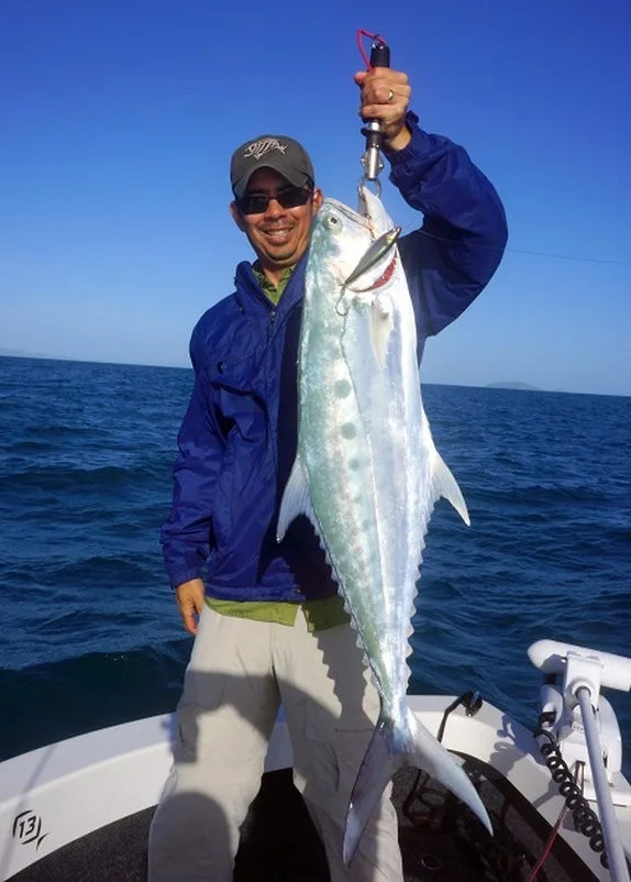 Nice Queenfish caught in Australia on a Sebile Stick Shad