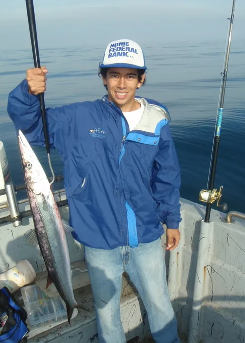 Pacific Barracuda caught on a Krocadile spoon in Baja Mexico