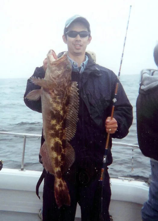 Lingcod caught in Ensenada, Mexico back in the day
