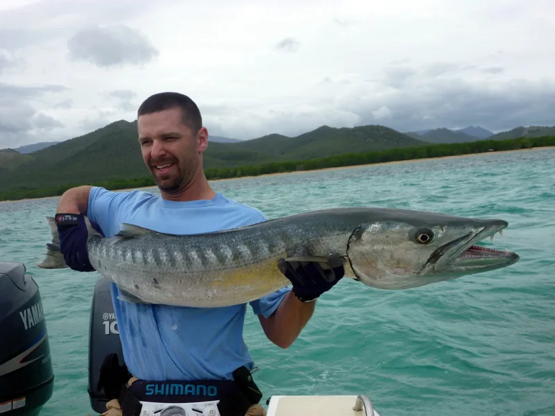 Great Barracuda caught in New Caledonia
