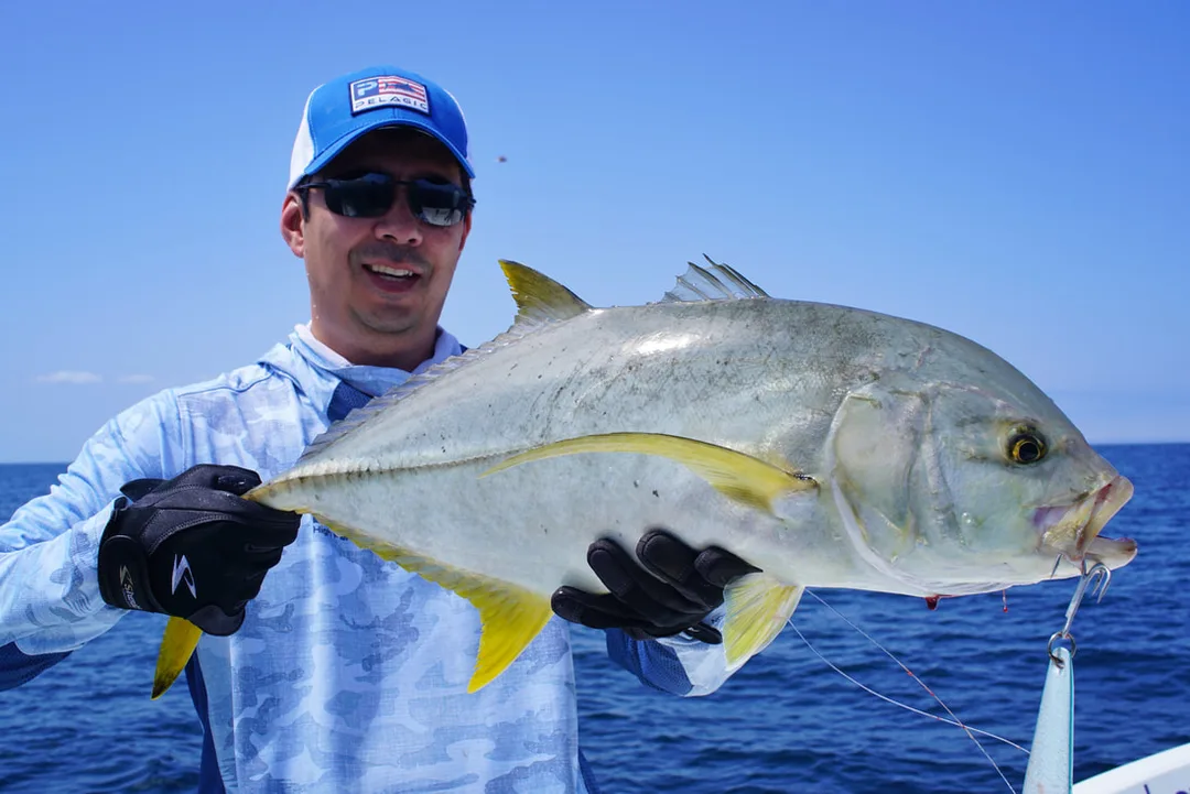 The Tady 45 surface iron is a great lure for Blacktip Trevally