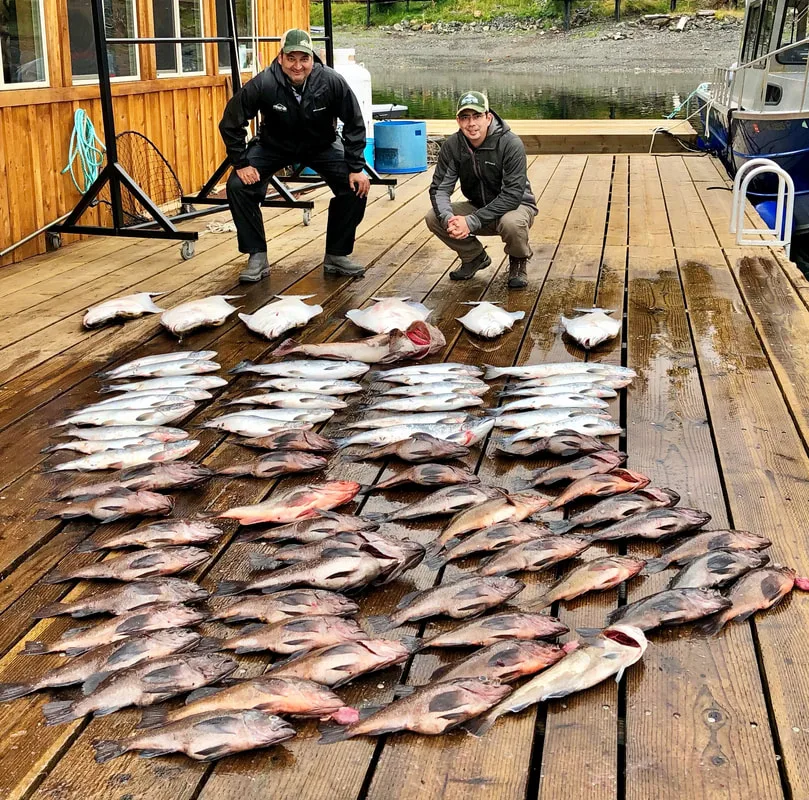 Catch at Admiralty Island
