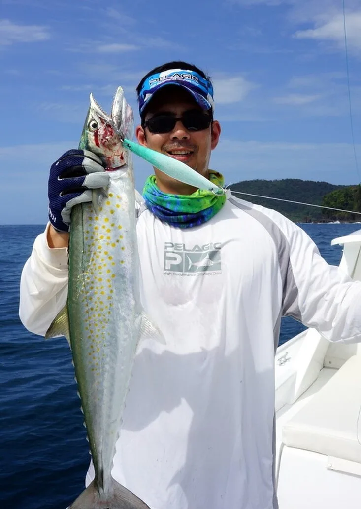 The author's Pacific Sierra, caught on a surface iron lure in Panama.  This one turned into some delicious ceviche.