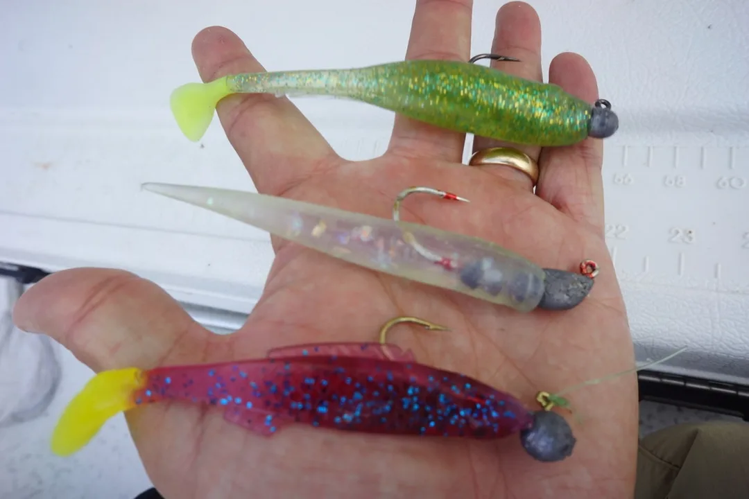 Some good plastics for Speckled Trout