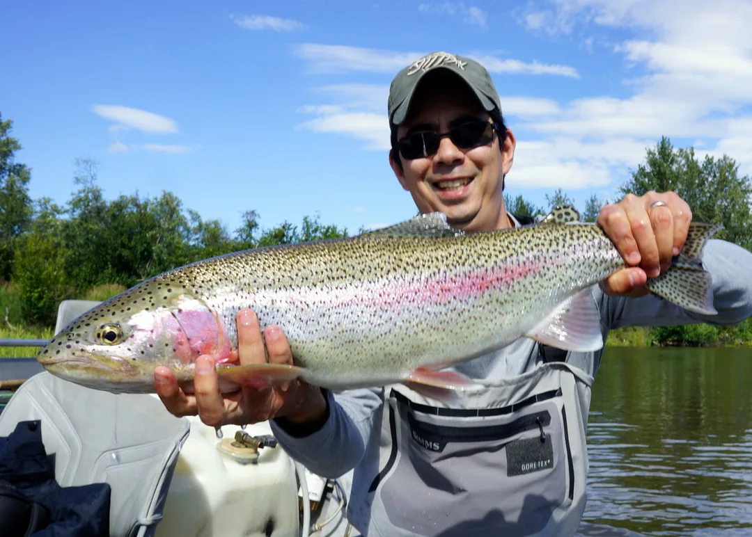 The author's giant 28 inch Rainbow