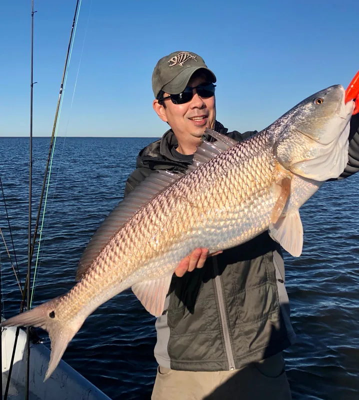 The first Redfish of the trip