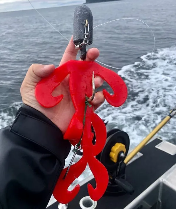 Big fish want big jigs like this one.