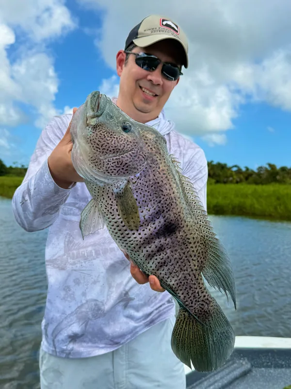 One of the biggest fish of the trip