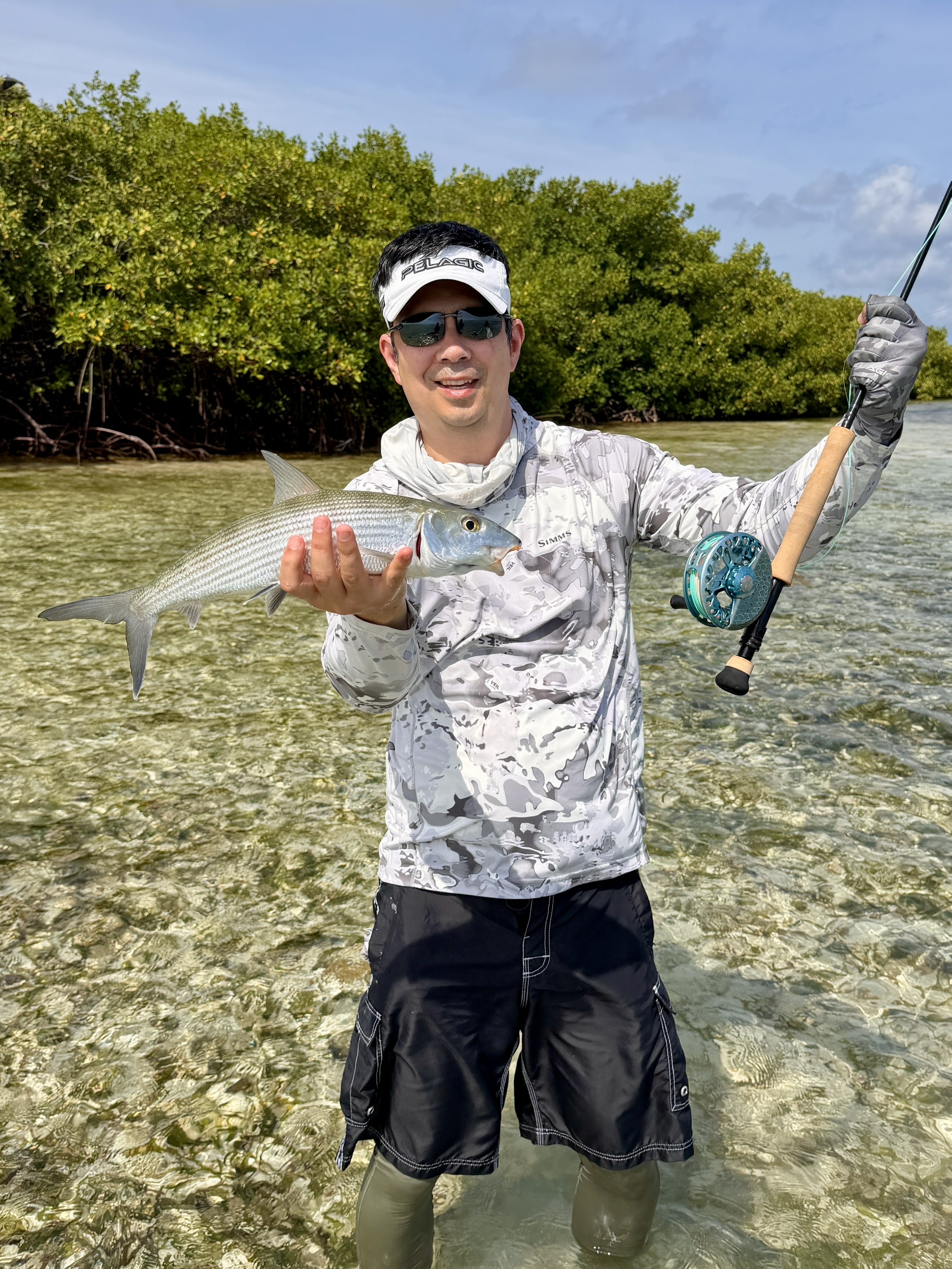 Wading can be a fun way to catch Bonefish