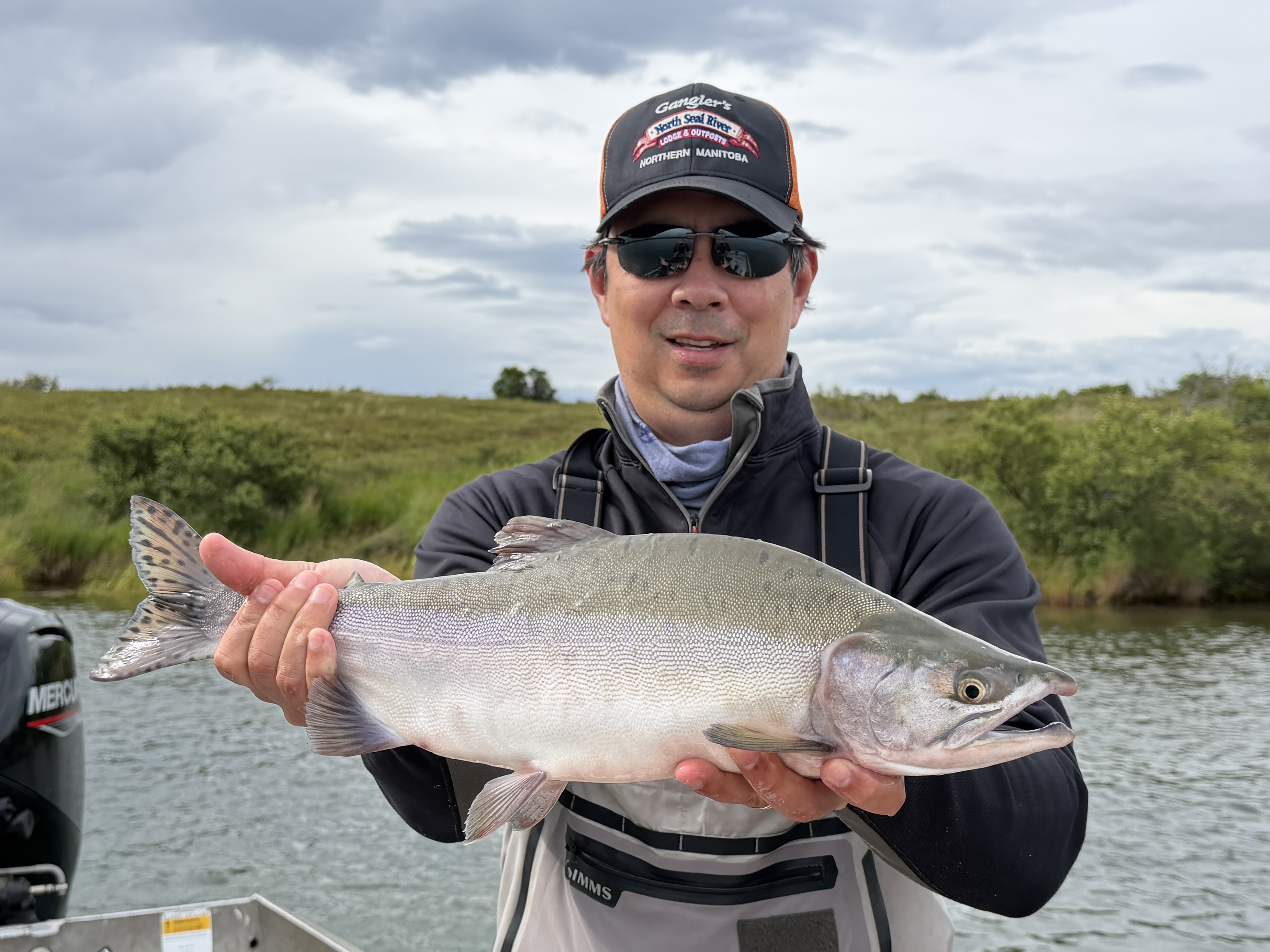 One of many Pink Salmon landed.