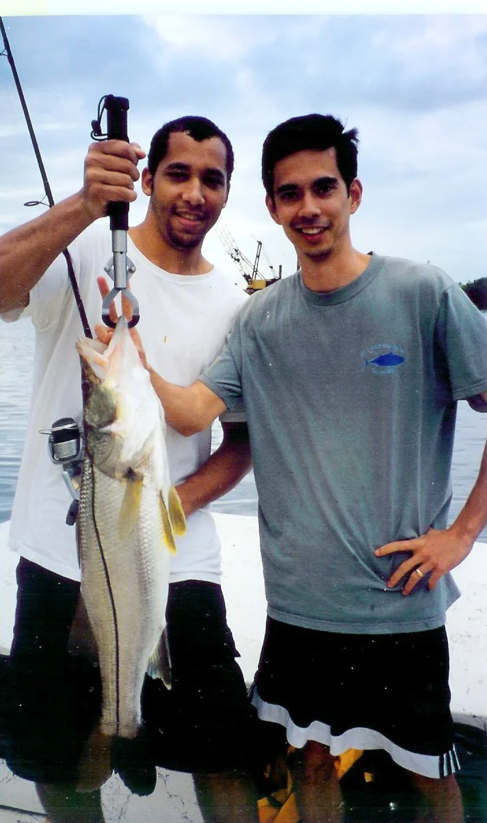 Hefty Snook caught in Puerto Rico several years back