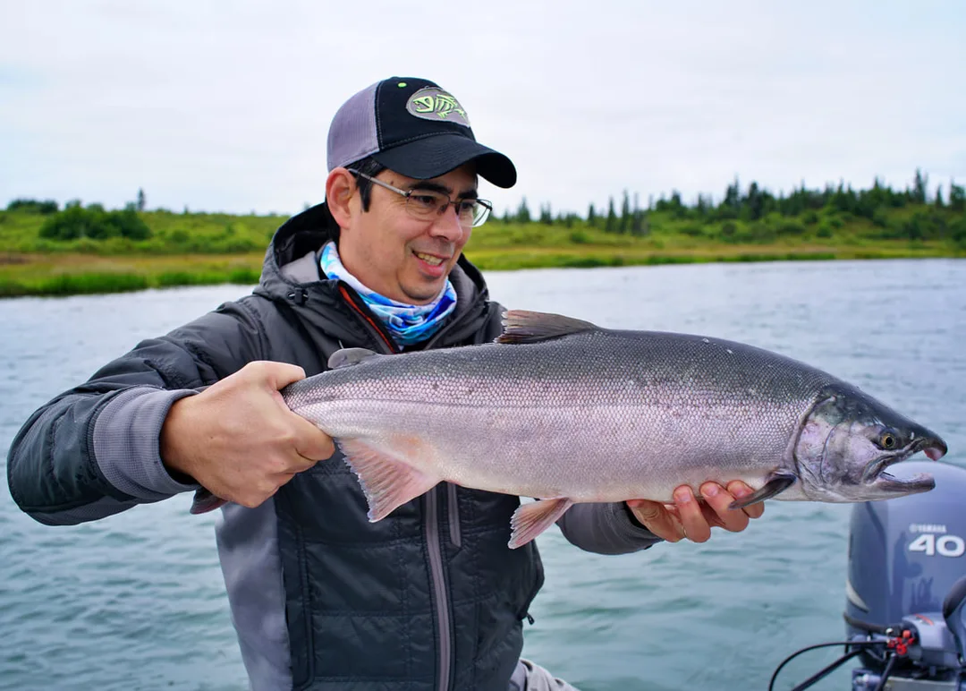 Male Silver Salmon